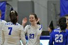 Volleyball vs Emerson  Wheaton College Women's Volleyball vs Emerson College. - Photo by Keith Nordstrom : Wheaton, Volleyball, VB2019